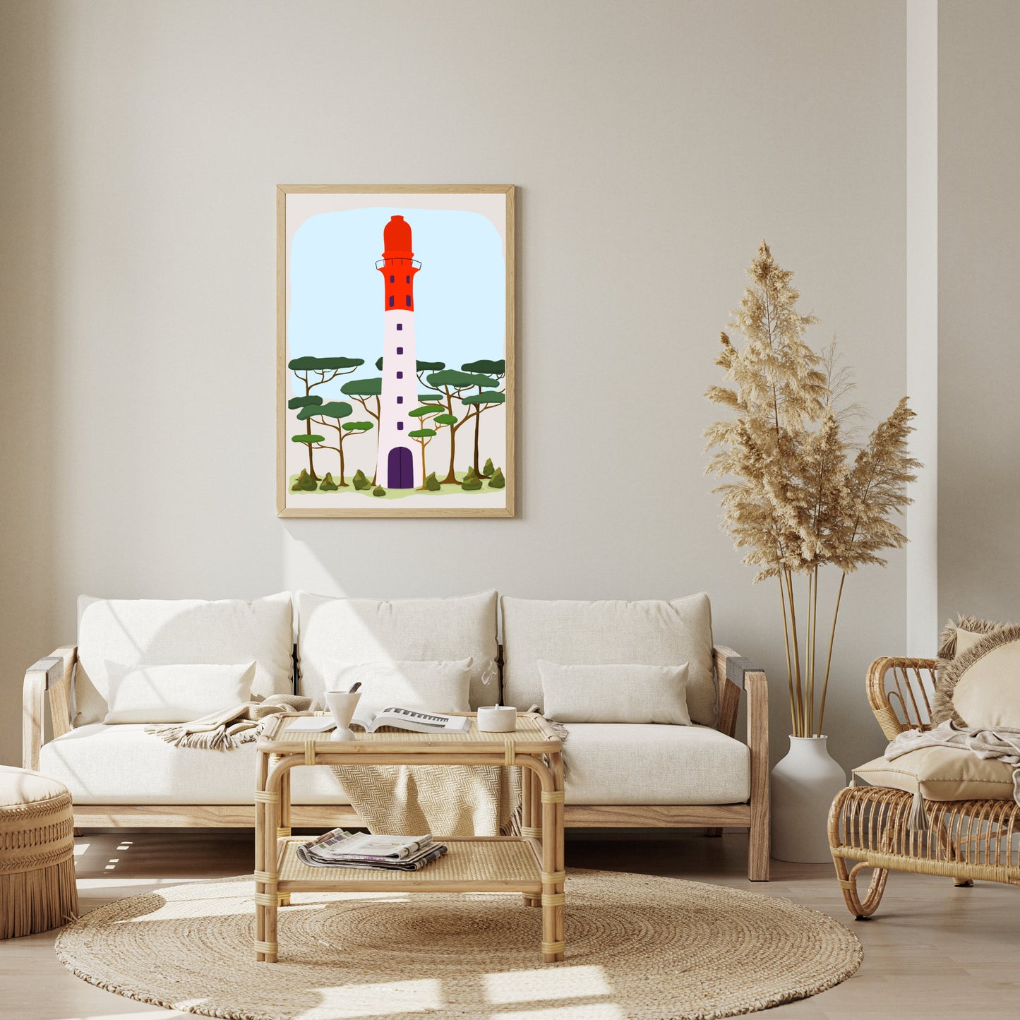 Carnet A5 "Bassin d'Arcachon" Le Phare du Cap Ferret