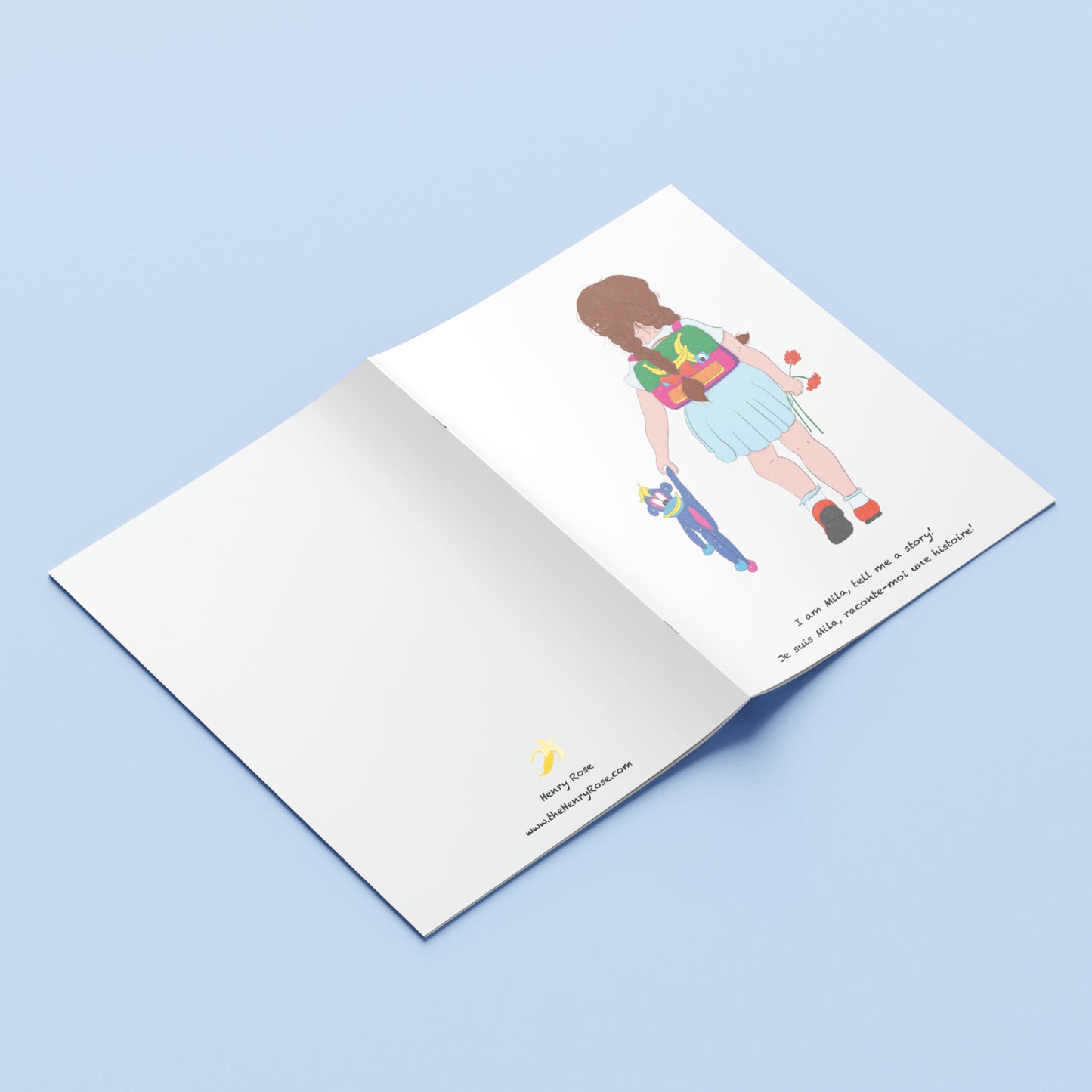 Carnet A5 "Girls" Mila - back to school