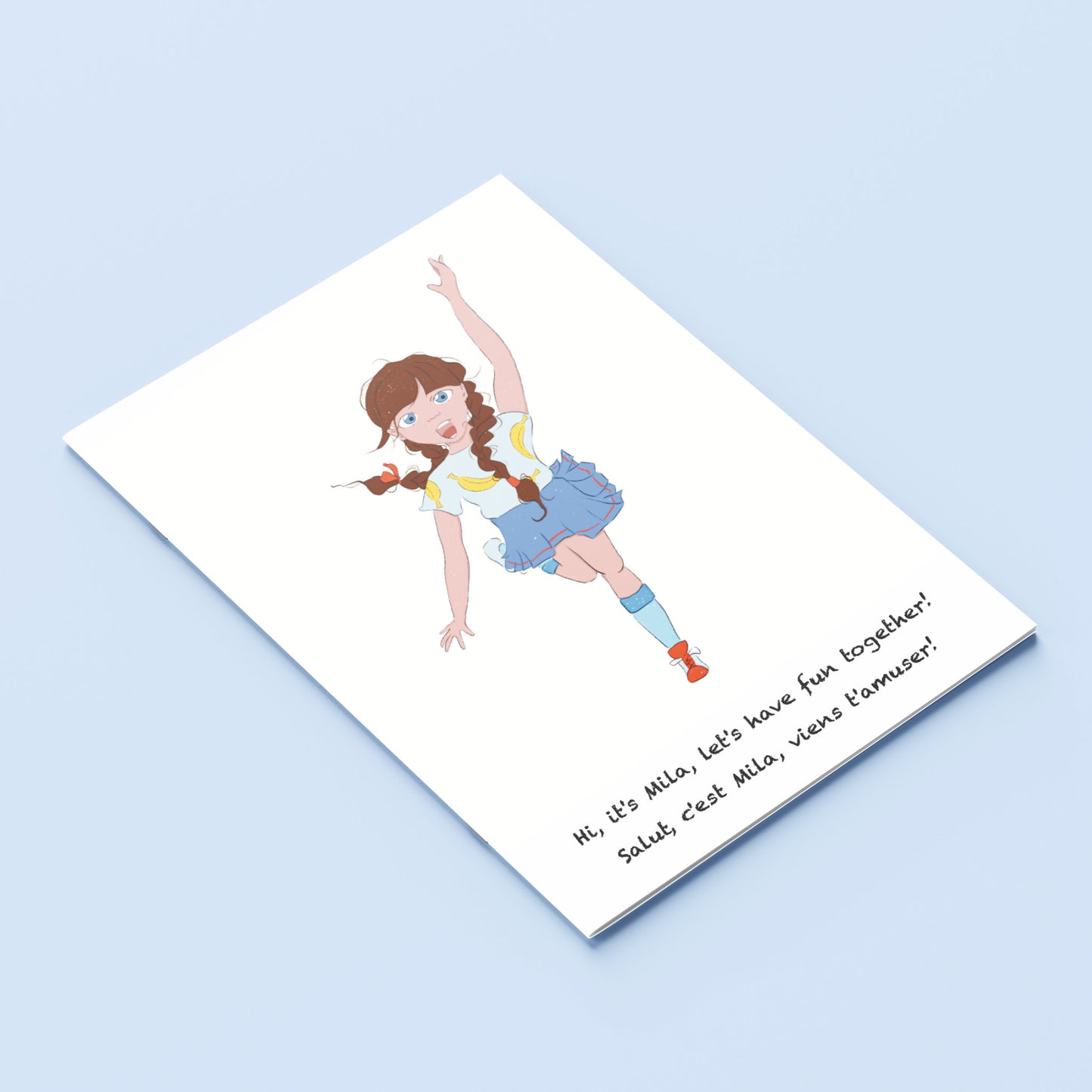 Carnet A6 "Girls" Mila - Sport