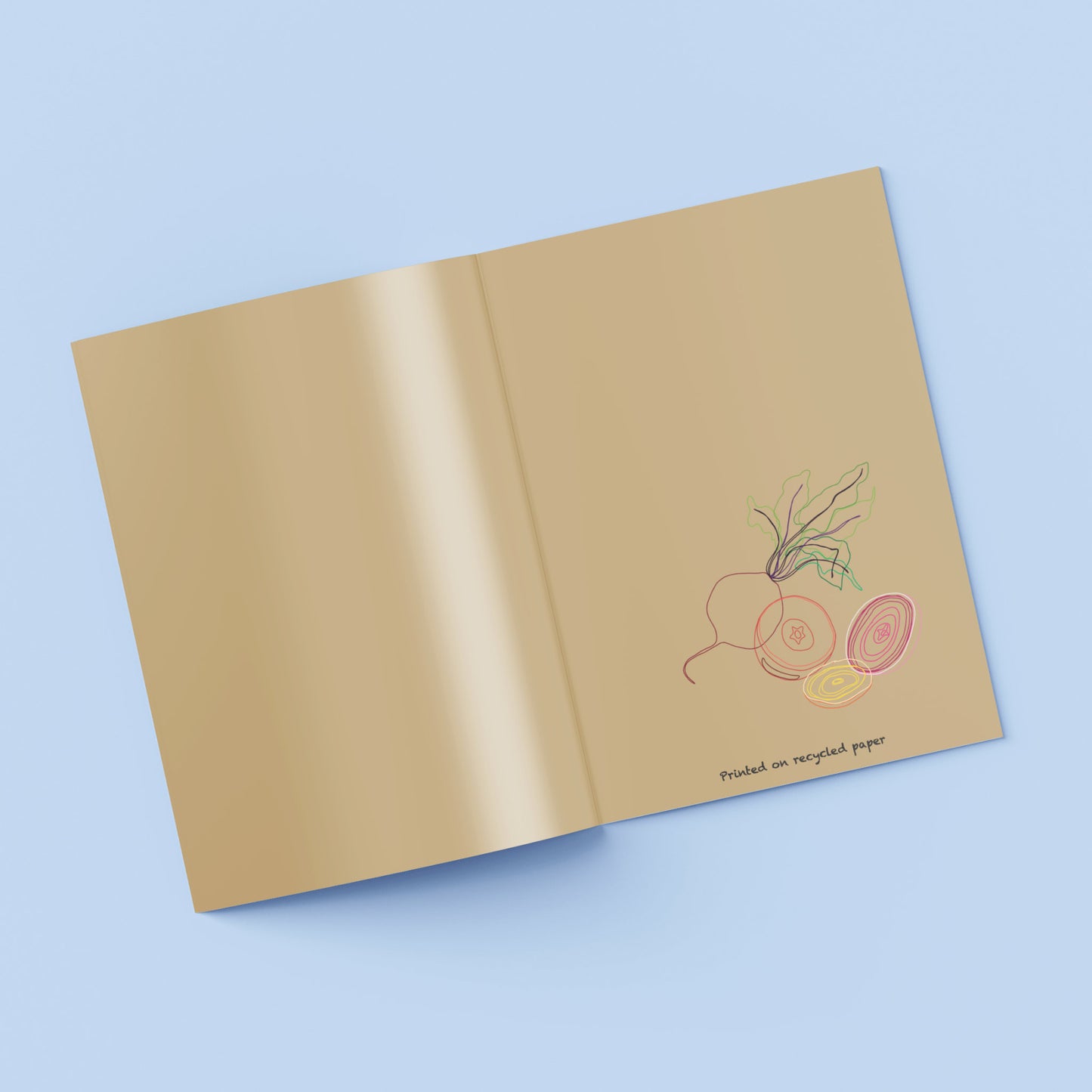 Carnet A6 "faniPhabet" Betterave - Beetroot