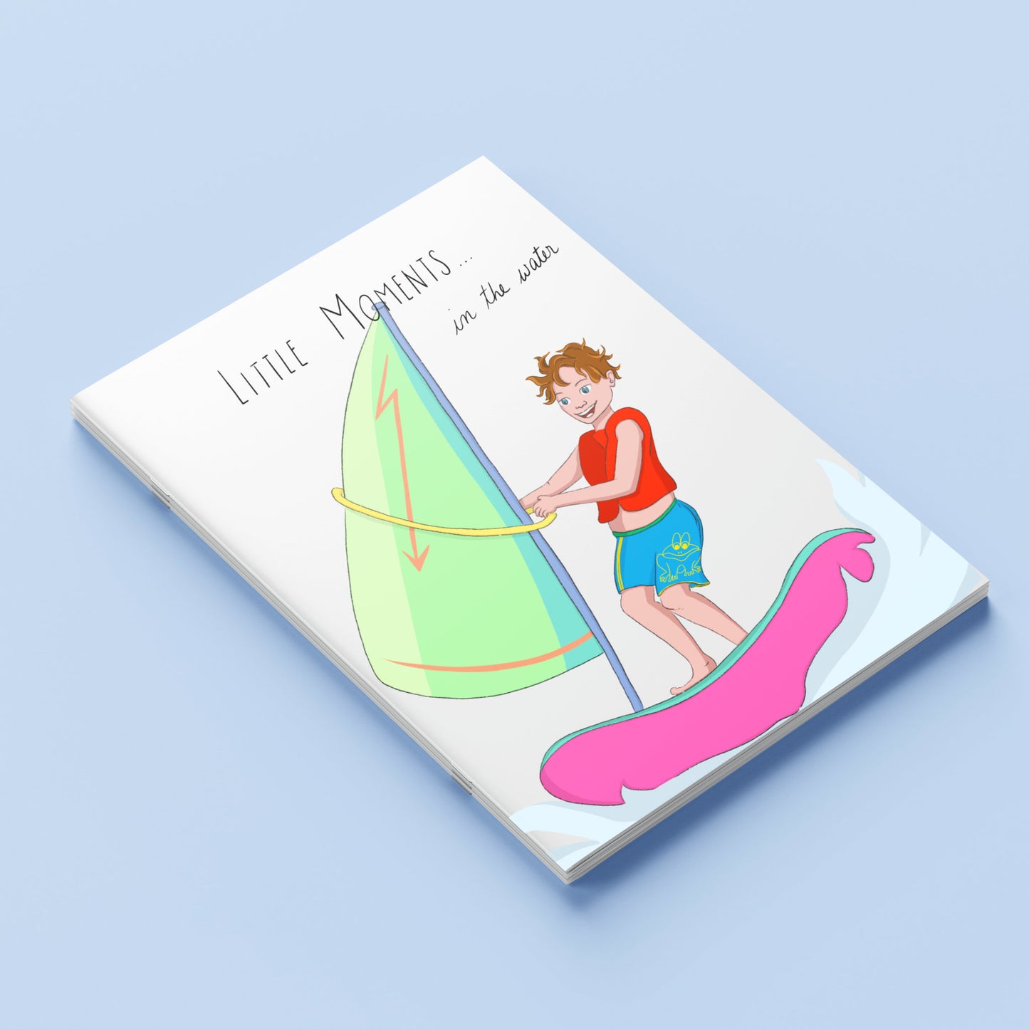 Carnet A5 "Bassin d'Arcachon" Windsurf