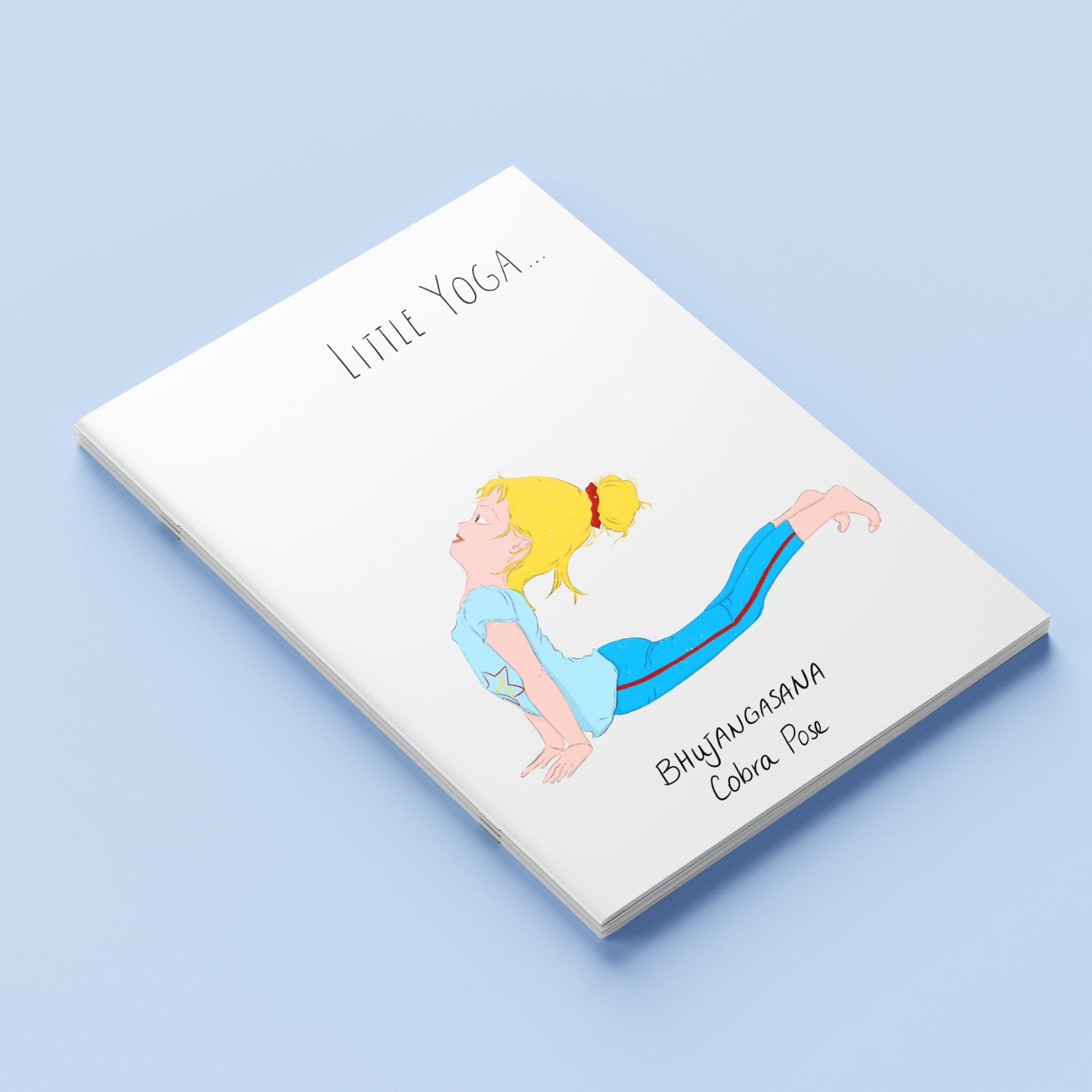 Carnet A5 "Little Yoga" Jeannette - Cobra Pose