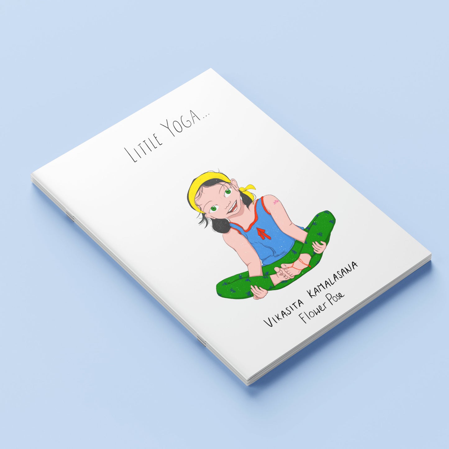 Carnet A5 "Little Yoga" Salome - Flower Pose