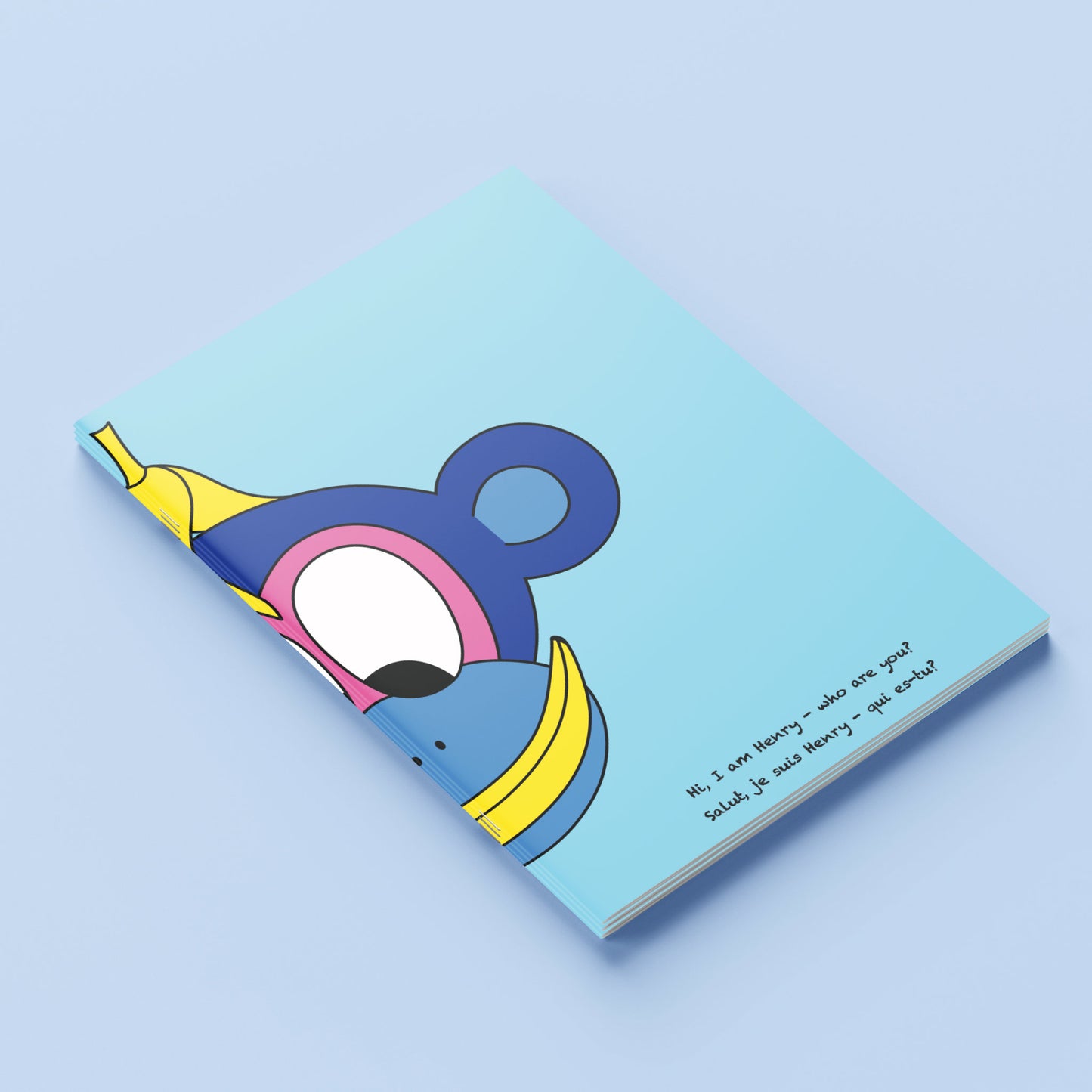 Carnet A5 "faniShoo" Henry, notre mascotte