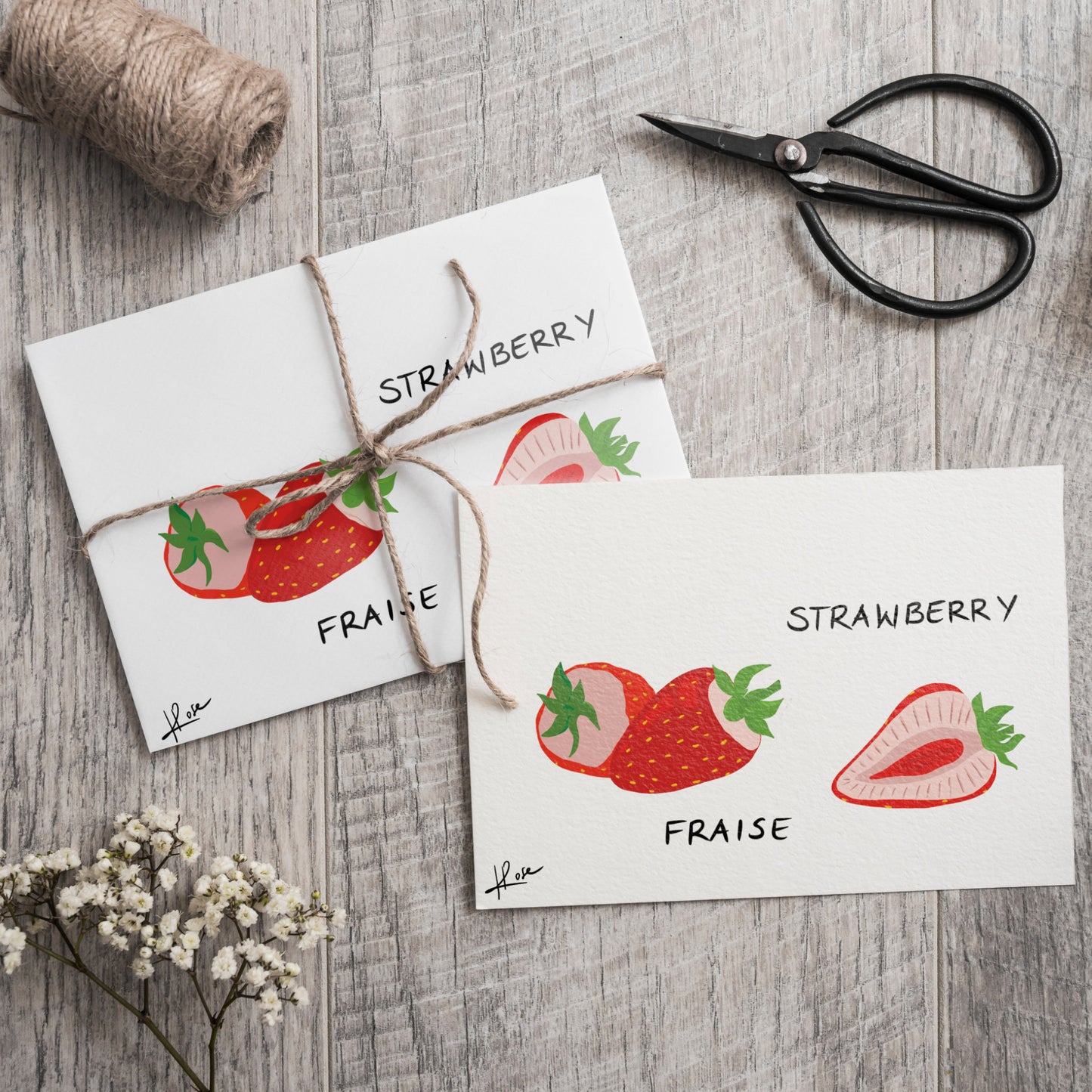 Sticker "Fraise"
