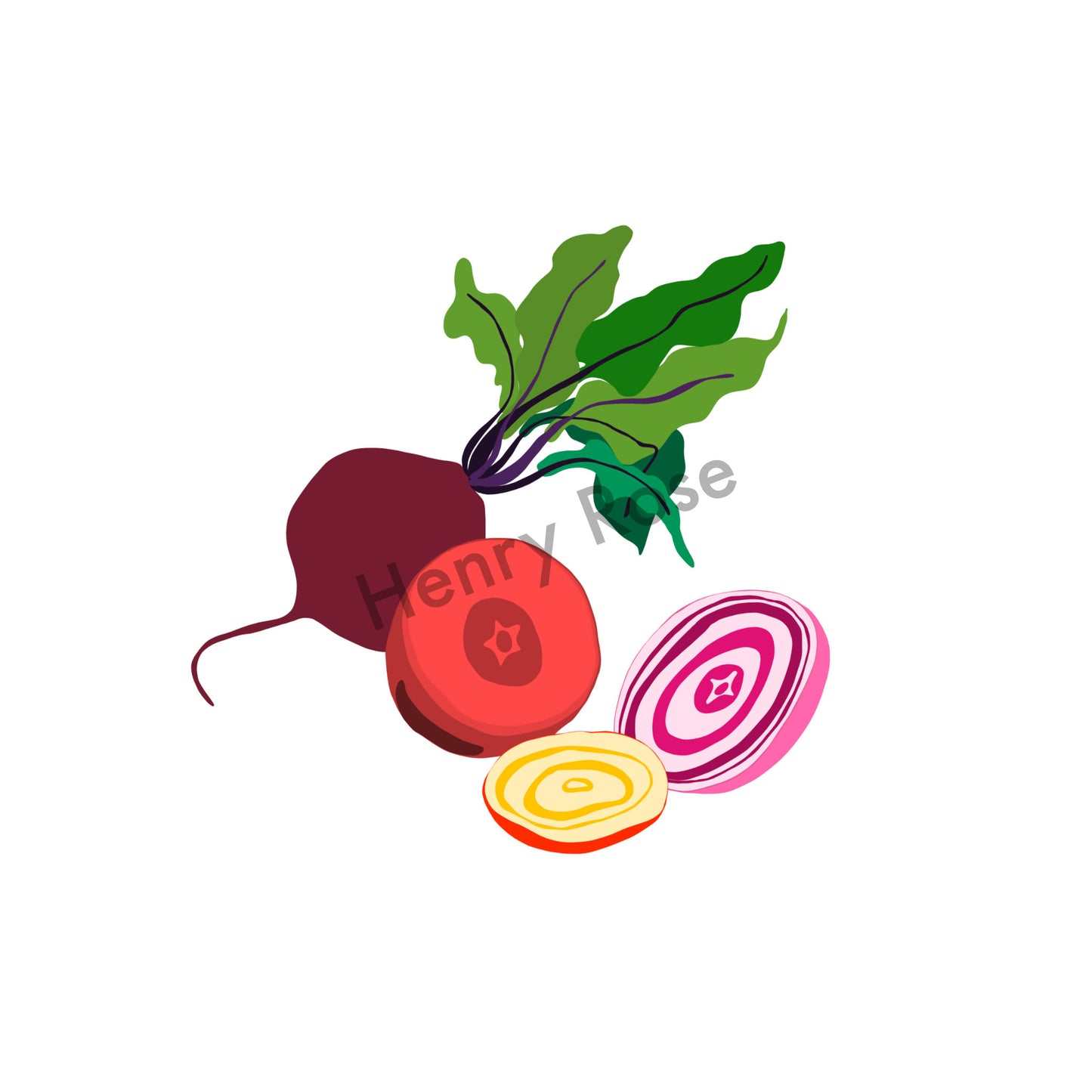 Carnet A6 "faniPhabet" Betterave - Beetroot
