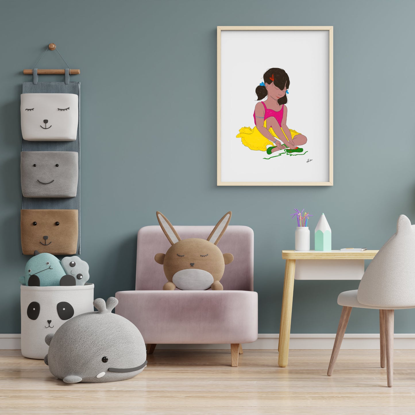 Illustration Ballerine "Shari"