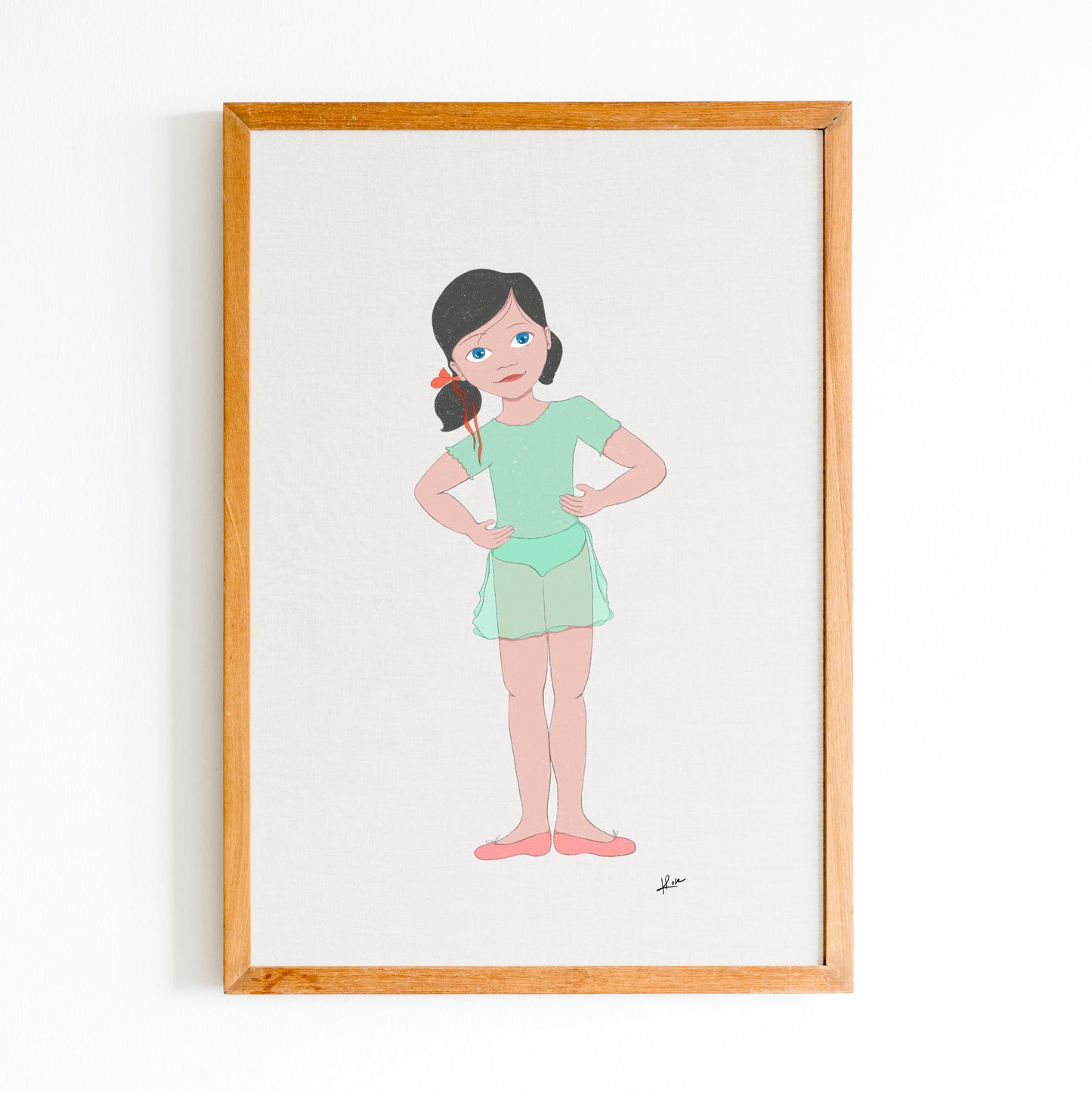 Illustration Ballerine "Tilda"