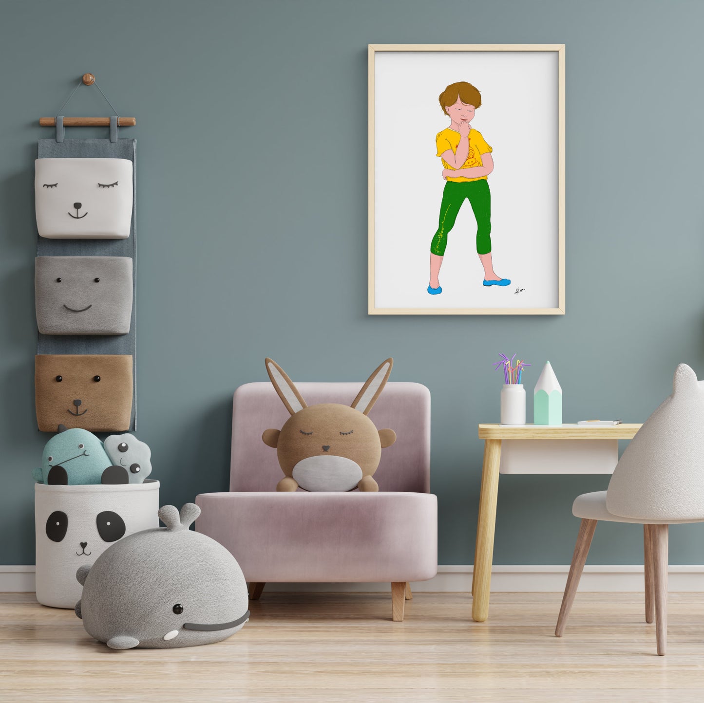 Illustration "Daniel - le gymnaste"