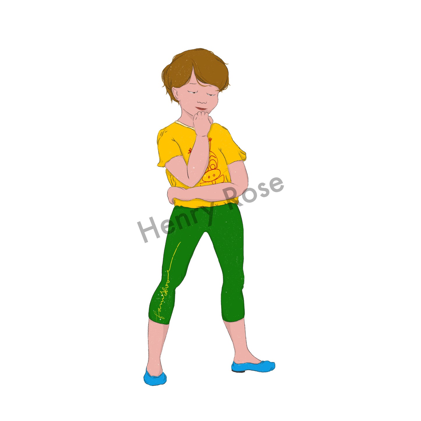 Illustration "Daniel - le gymnaste"