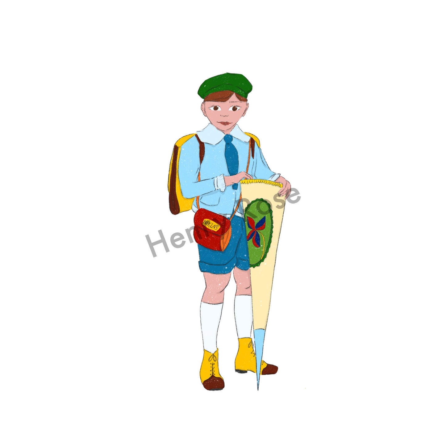 Illustration "Niklas"
