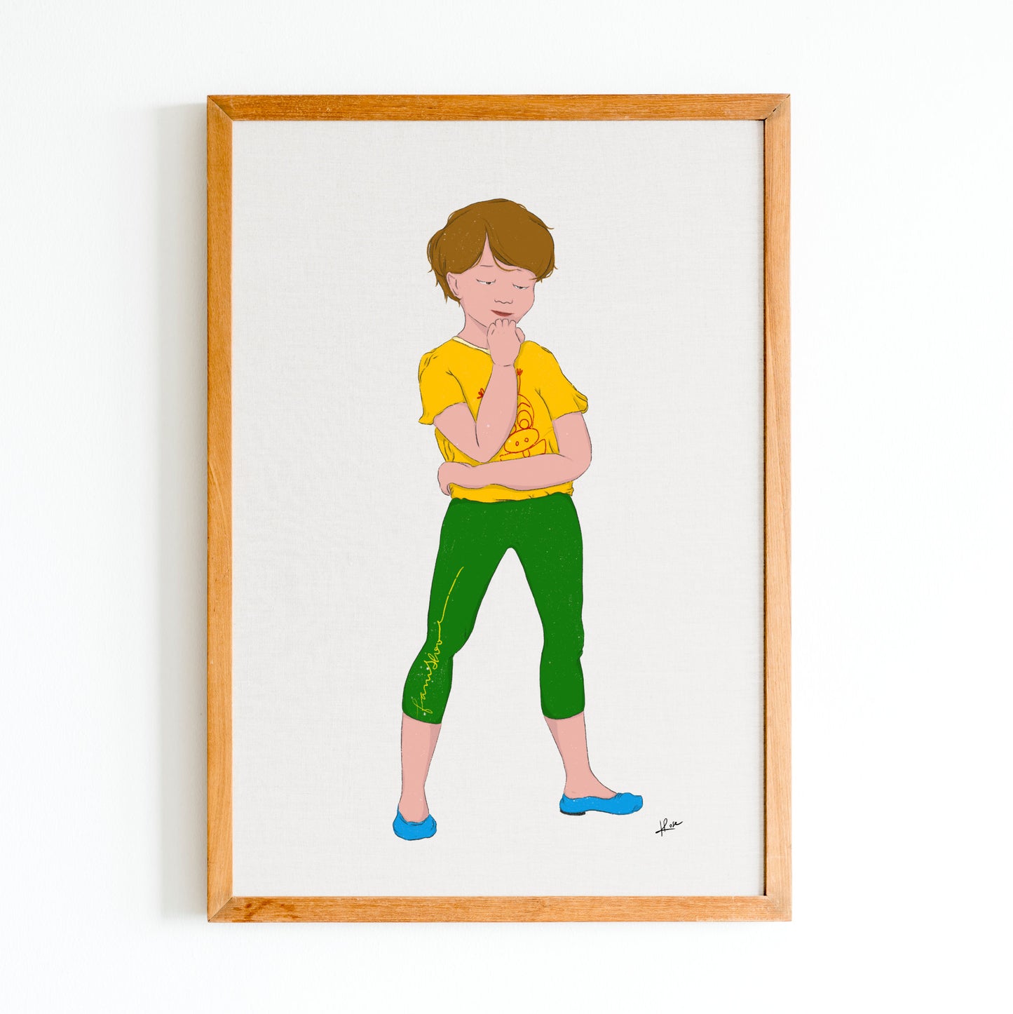 Illustration "Daniel - le gymnaste"