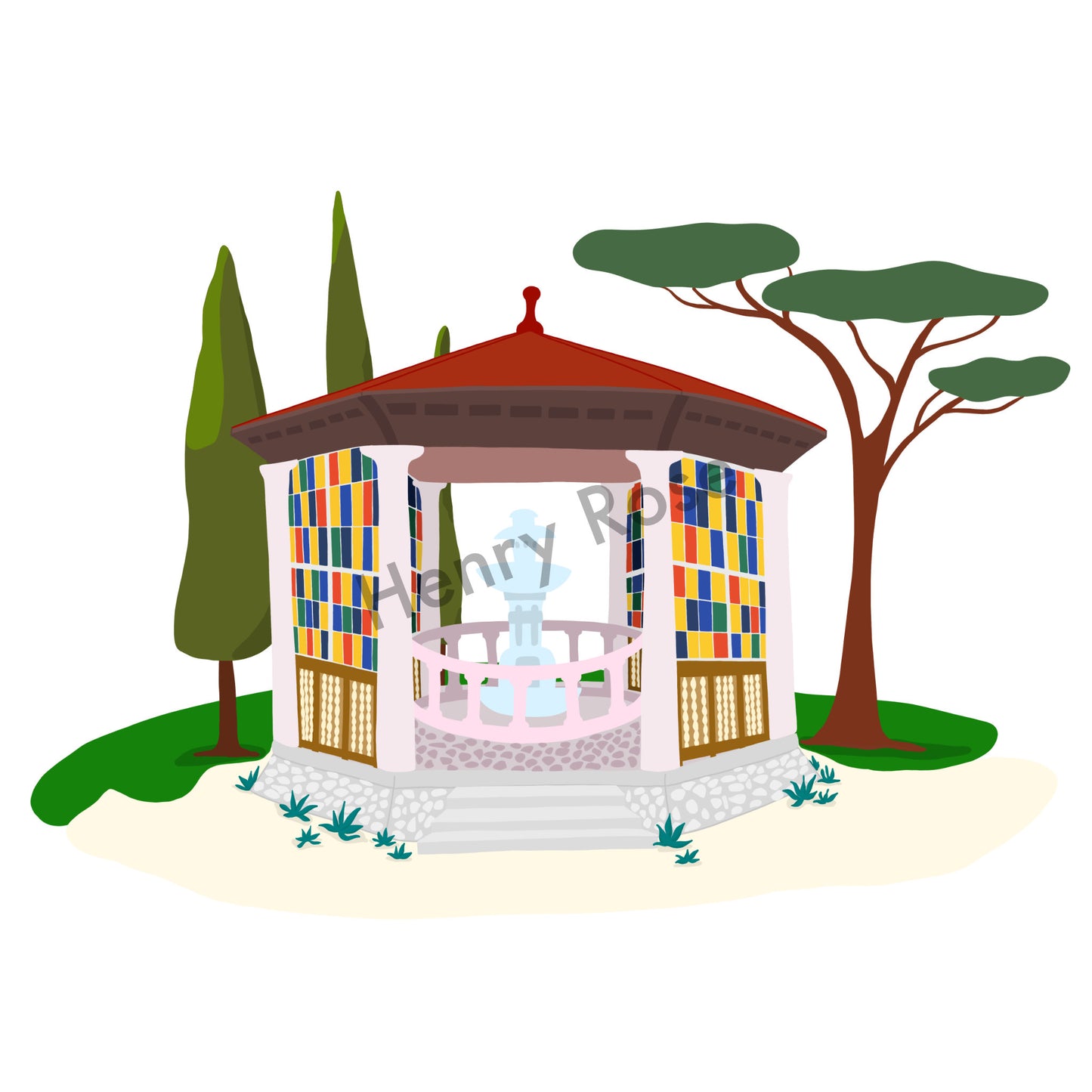 Illustration "La Source des Abatilles"