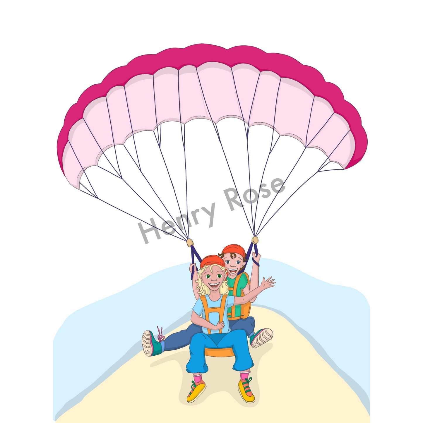 Carnet A5 "Bassin d'Arcachon" Parapente Duo