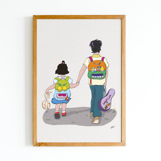 Illustration "Frère & Soeur"