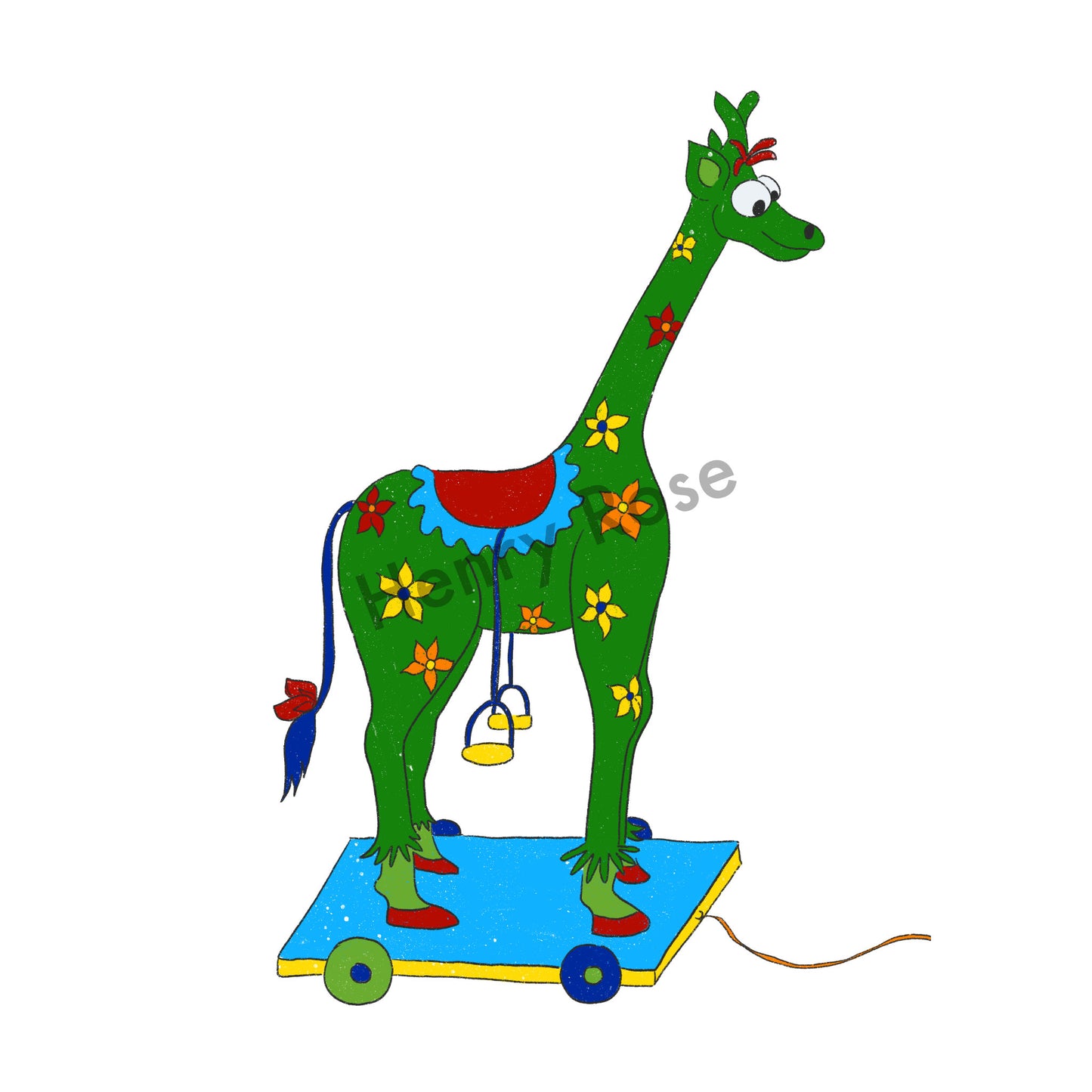 Illustration "GIGI, la Girafe"