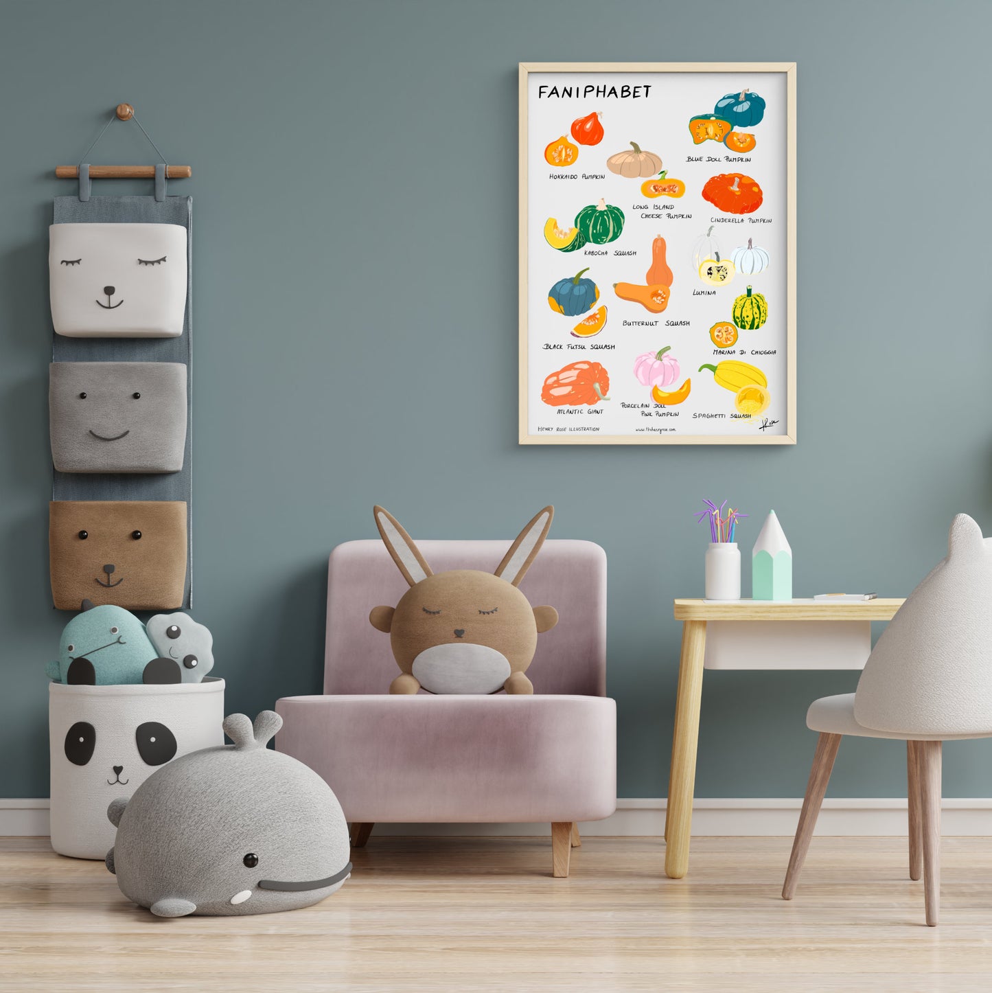 Illustration faniPhabet "Pumpkins"