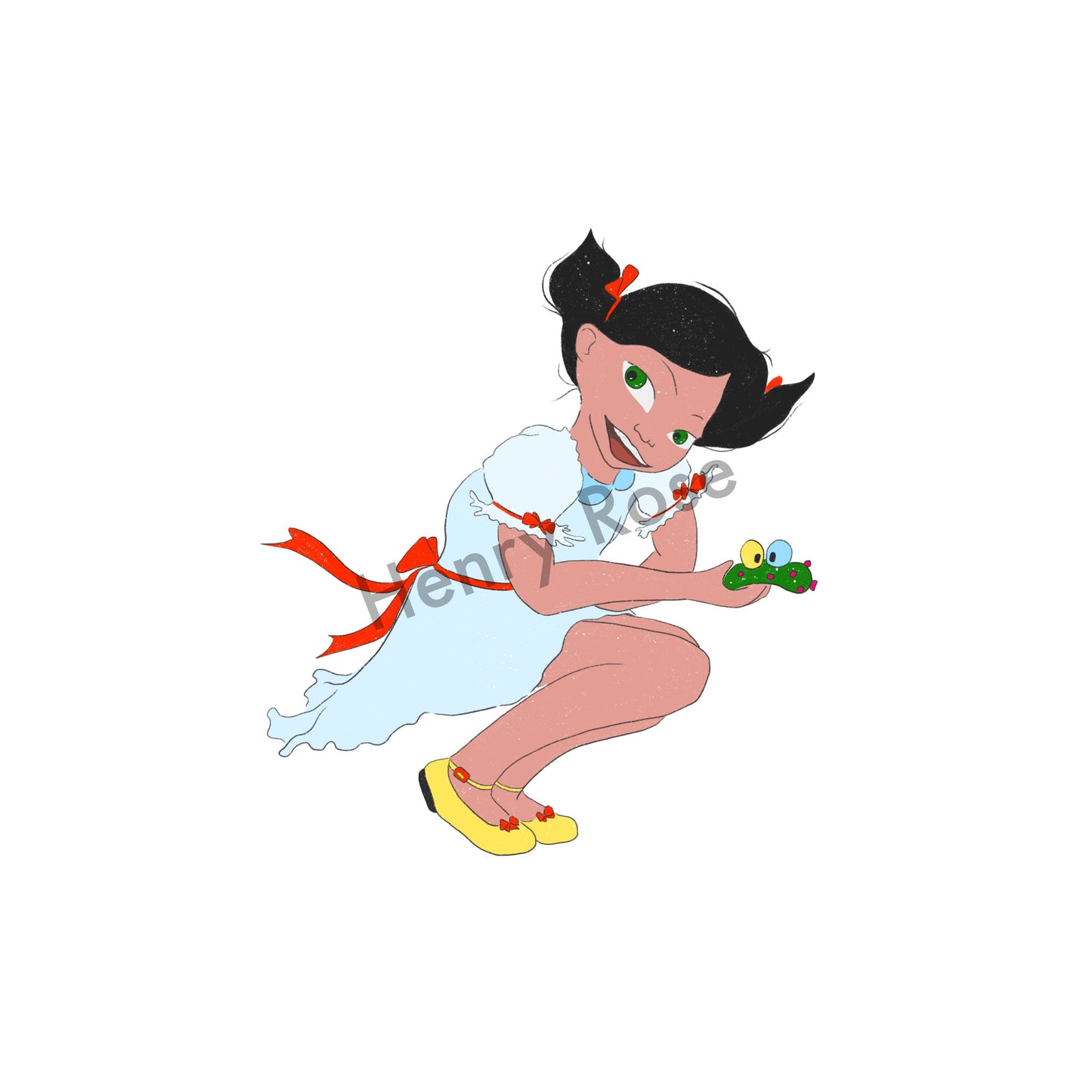Illustration "Sonia et le froogie"