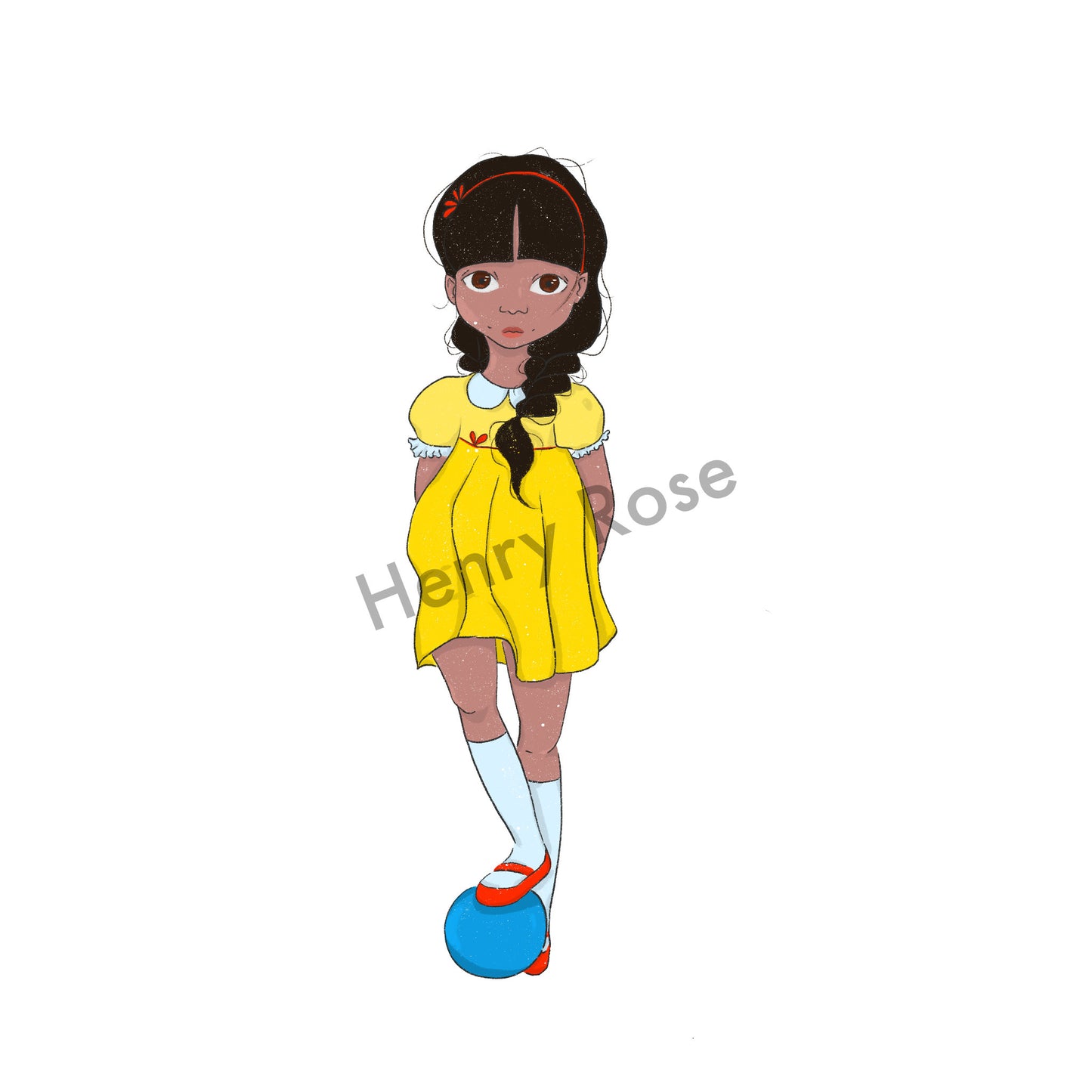 Illustration "Tonya"