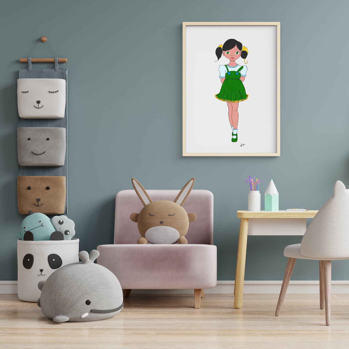 Illustration "Sonia et la Journée de la Terre"