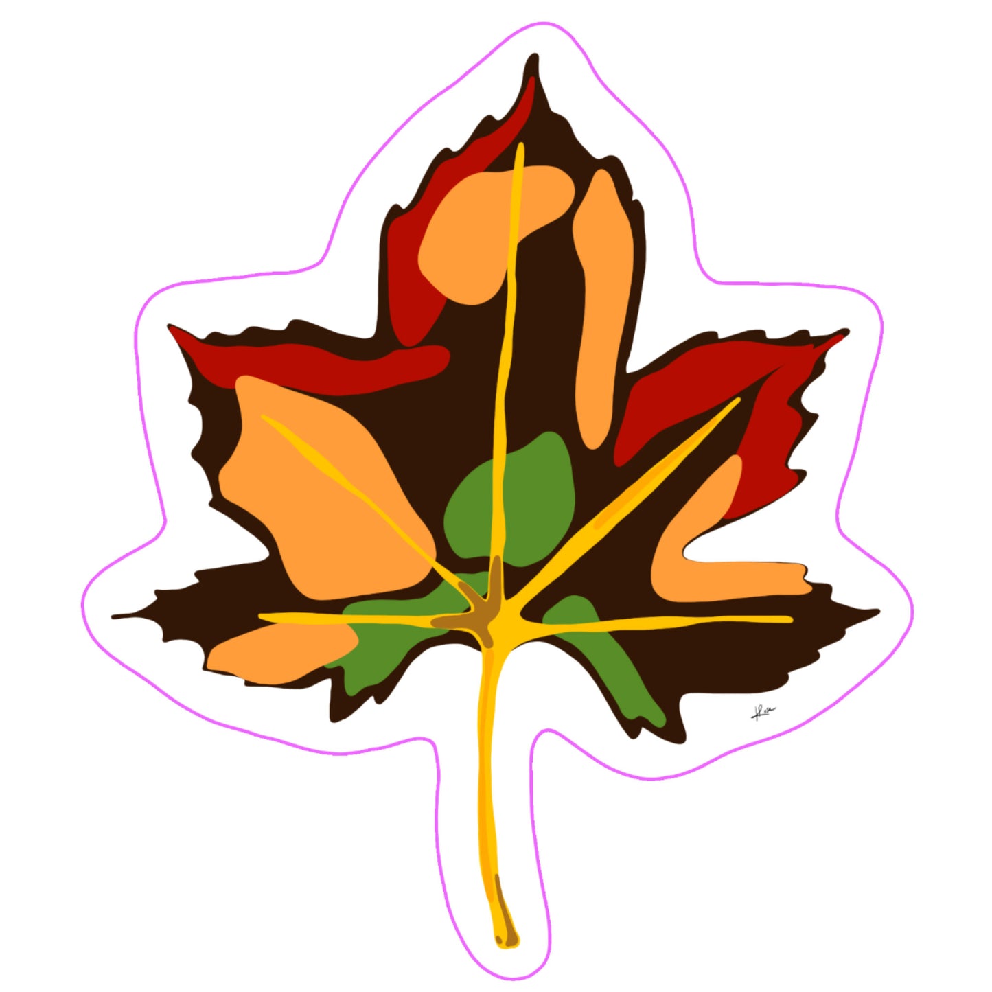 Sticker "Chêne"