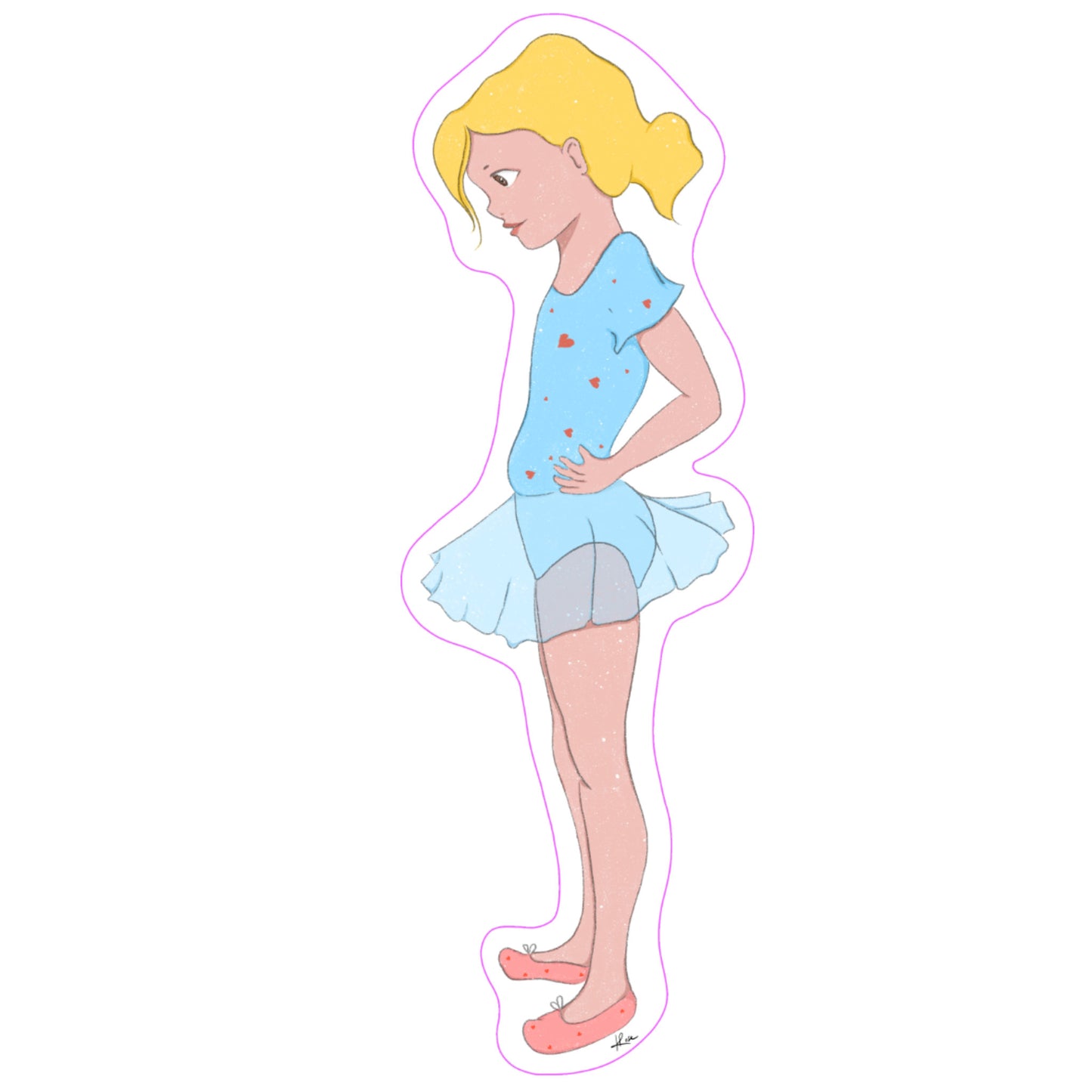 Sticker "Ellie - la Ballerine"