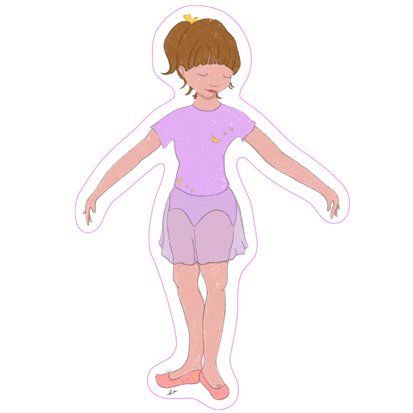 Sticker "Karlotta - la Ballerine"