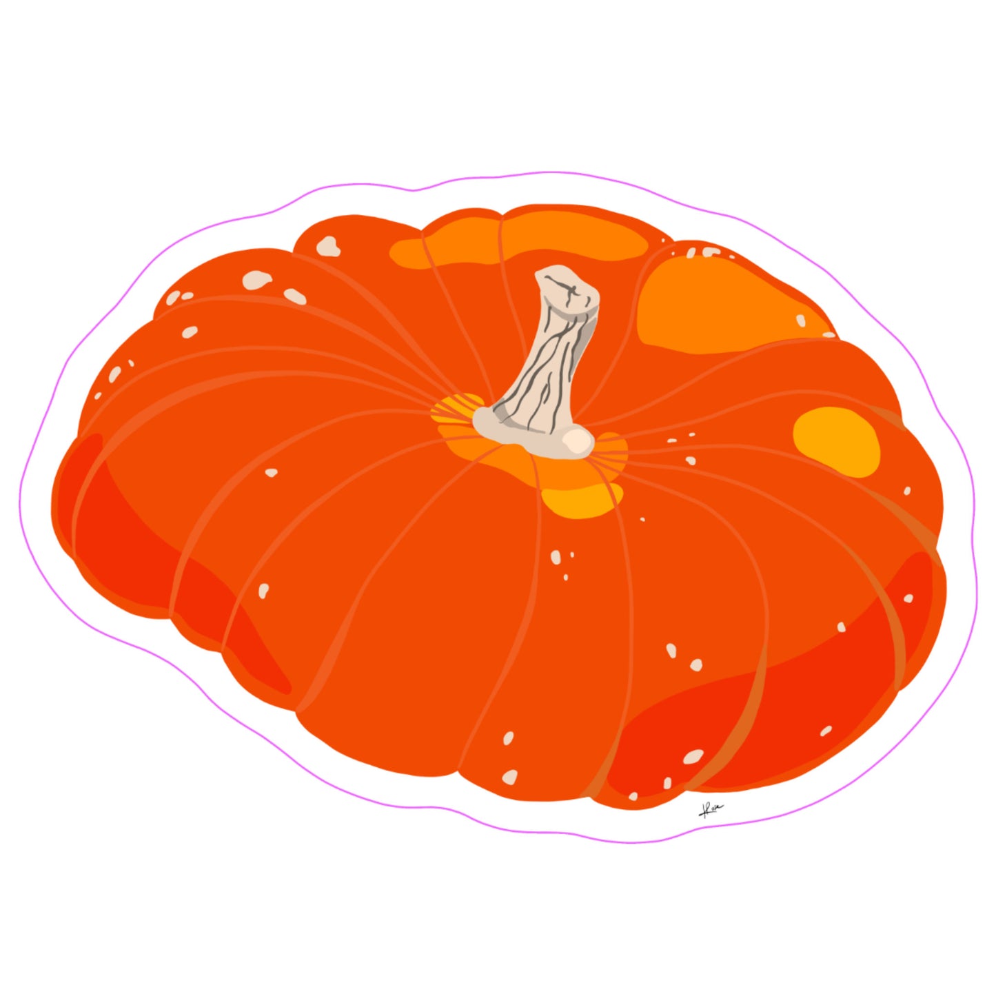 Sticker "Citrouille Cinderella"