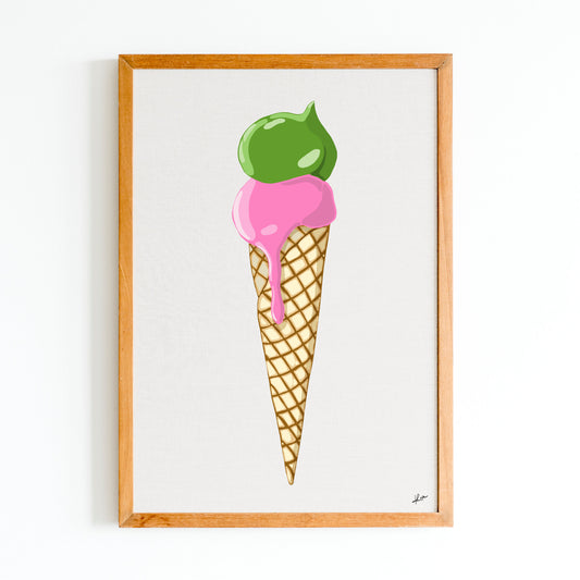 Illustration "Ice-Cream Cone"