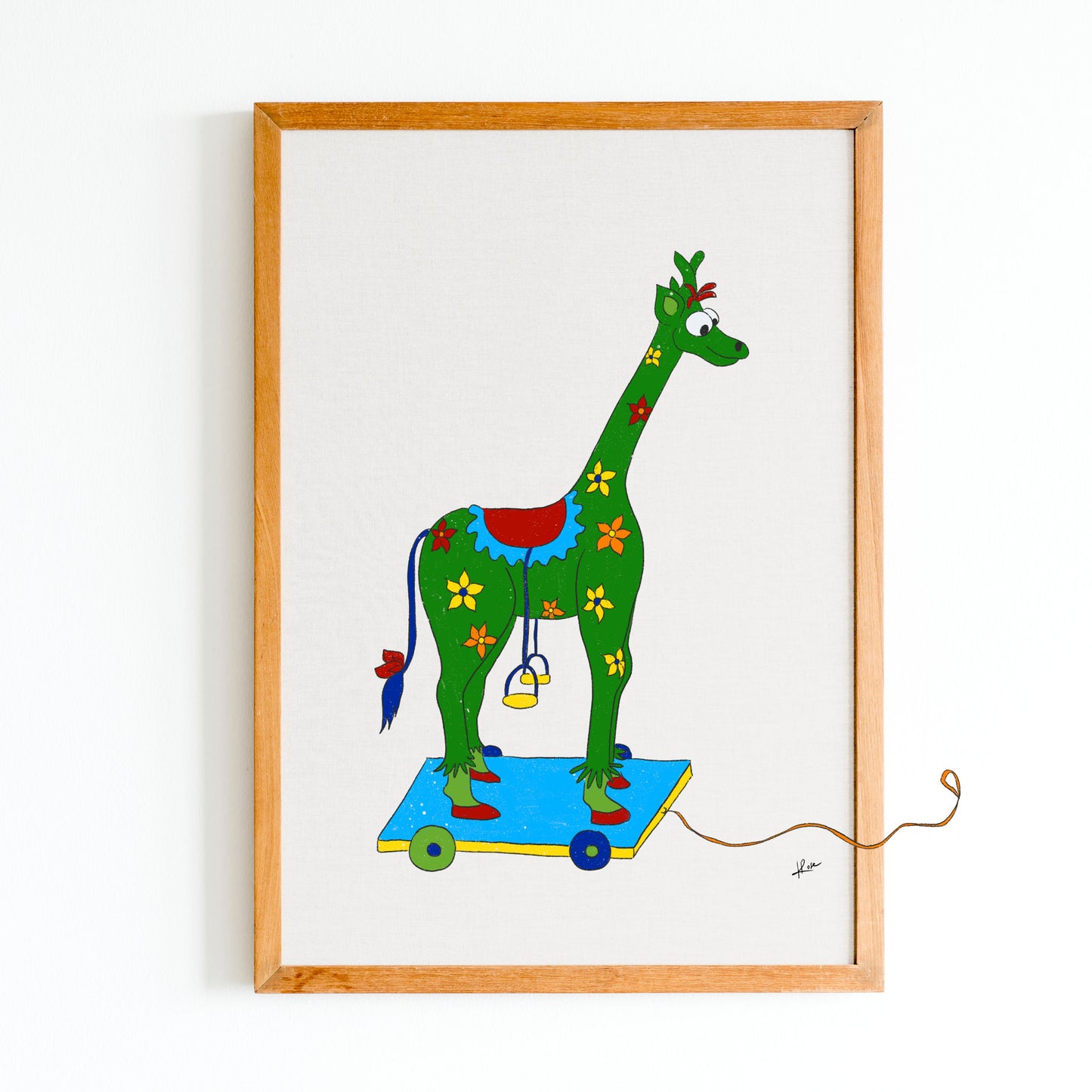 Illustration "GIGI, la Girafe"