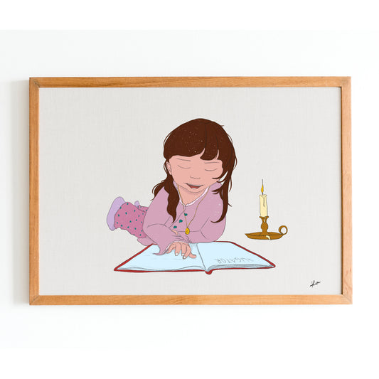 Illustration "Lisa et les alligators"