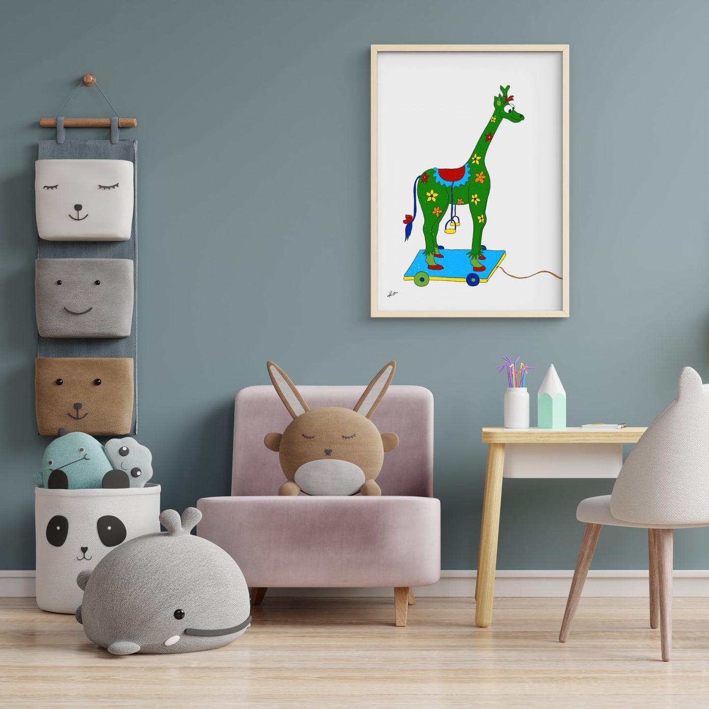 Illustration "GIGI, la Girafe"