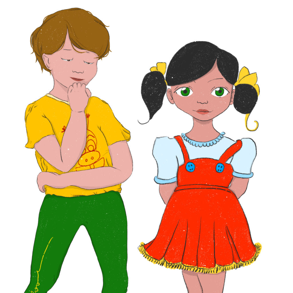Illustrations Collection Boys & Girls