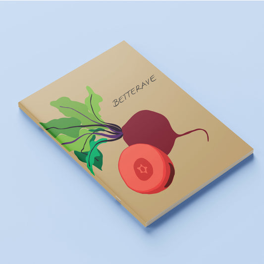 Carnet A6 "faniPhabet" Betterave - Beetroot