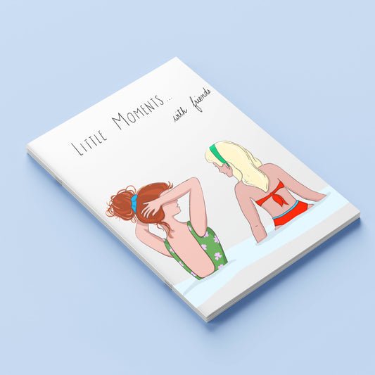 Carnet A5 "Bassin d'Arcachon" Watergirls - Les deux amies
