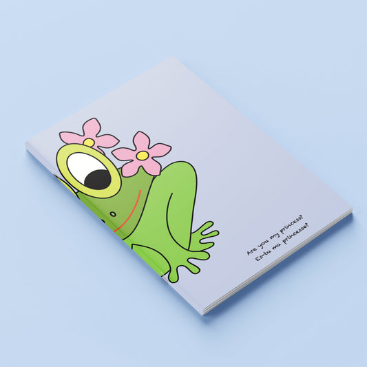 Carnet A5 "faniShoo" Helmut, la grenouille