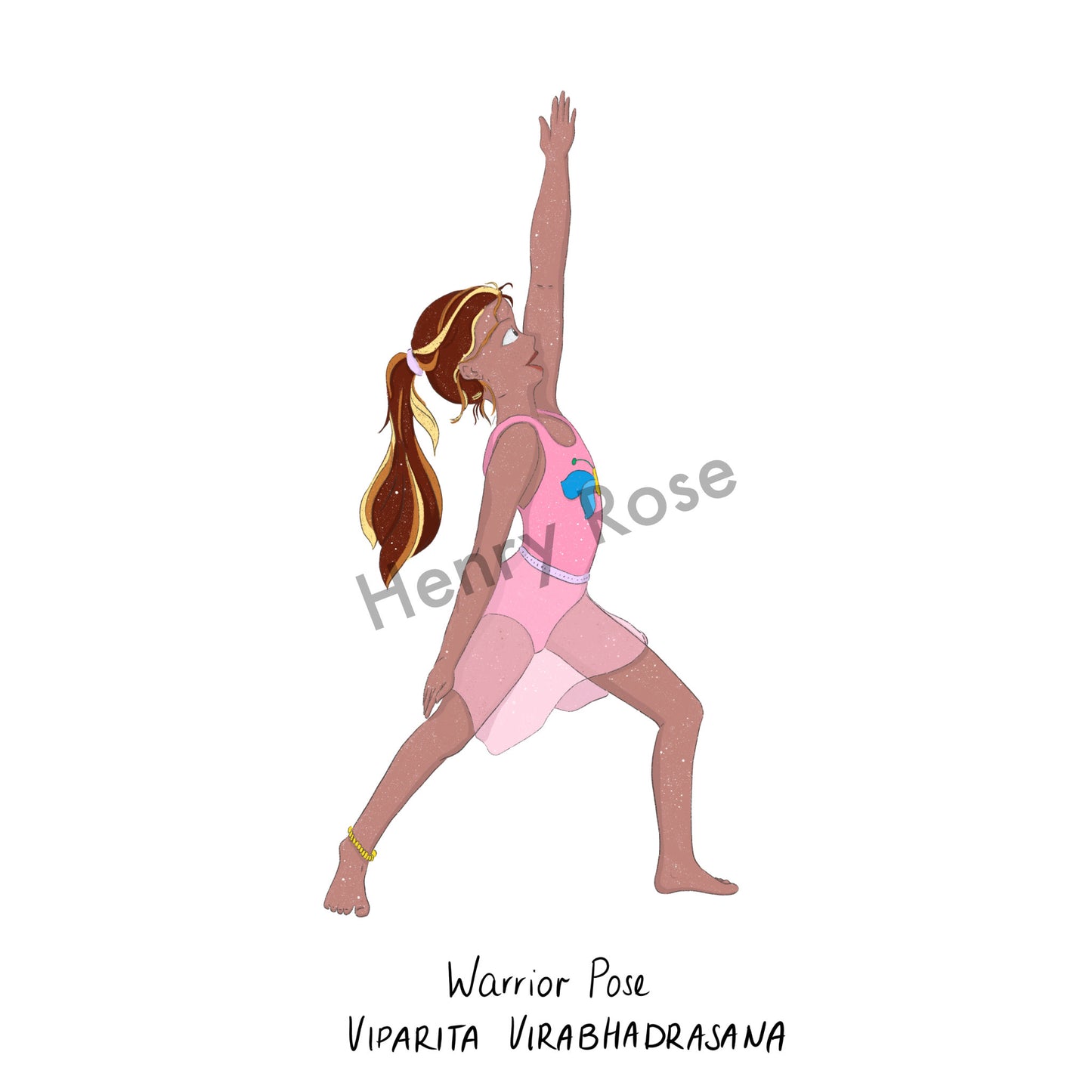 Illustration "Stella Warrior Pose"