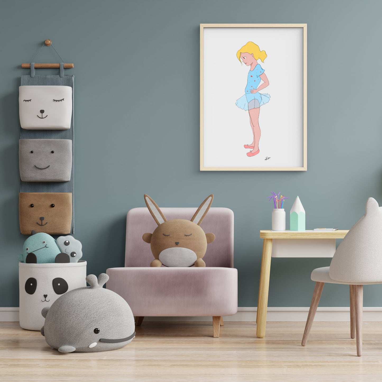 Illustration Ballerine "Ellie"