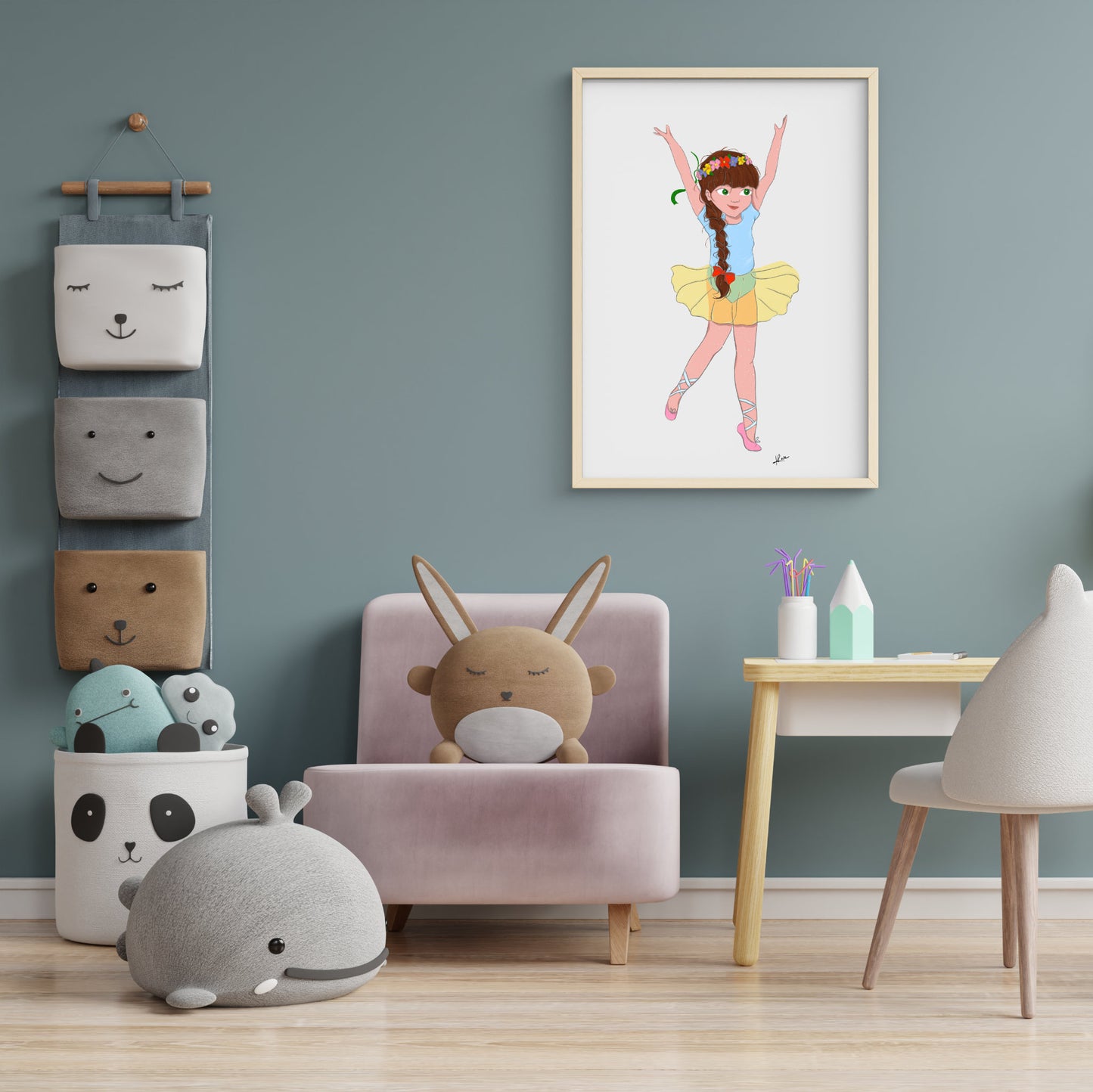 Illustration Ballerine "Lilibeth"