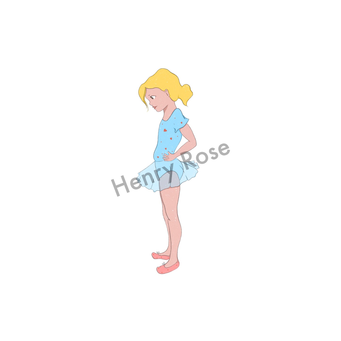 Illustration Ballerine "Ellie"