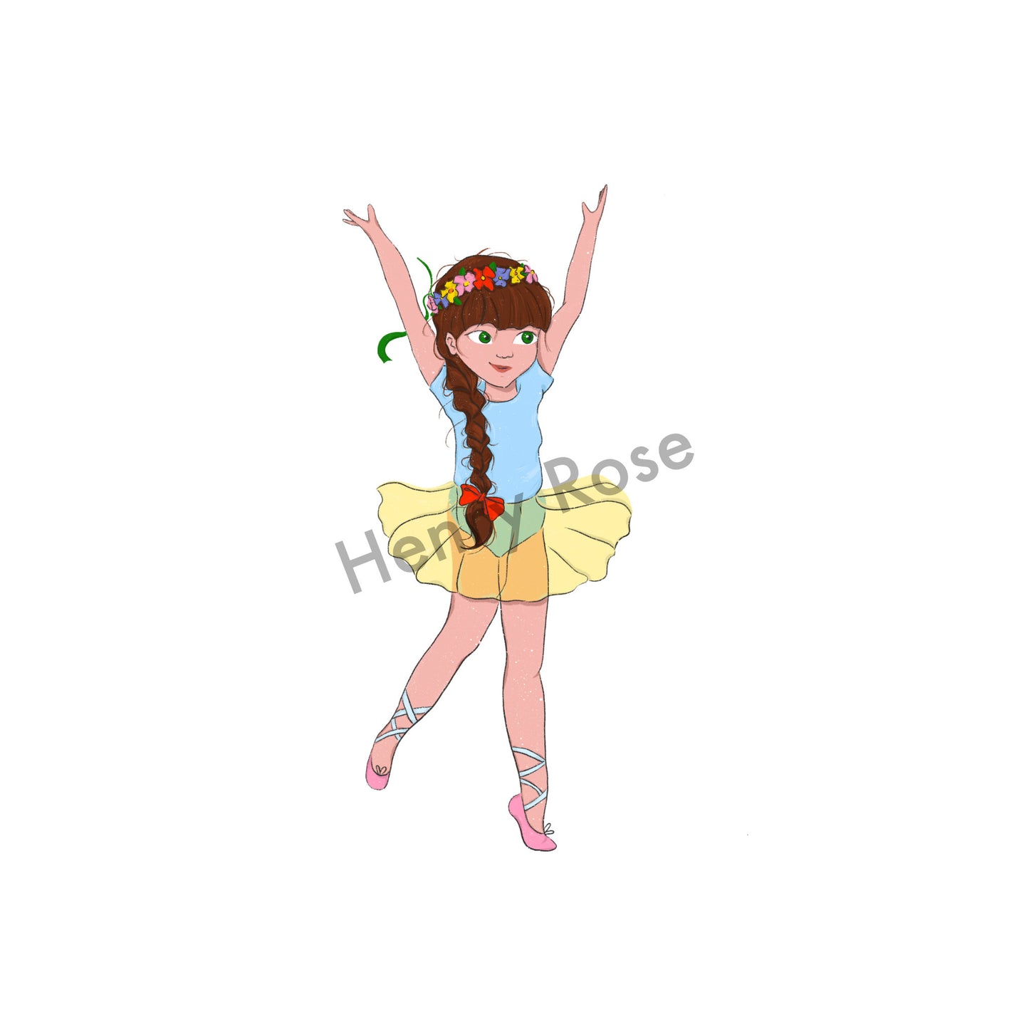 Illustration Ballerine "Lilibeth"