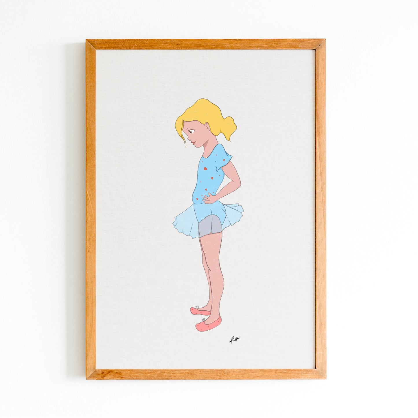 Illustration Ballerine "Ellie"