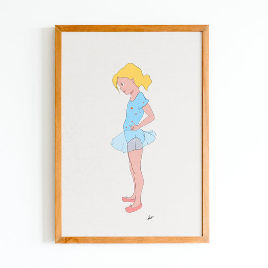 Illustration Ballerine "Ellie"
