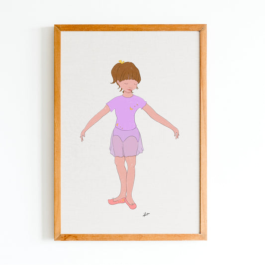 Illustration Ballerine "Karlotta"