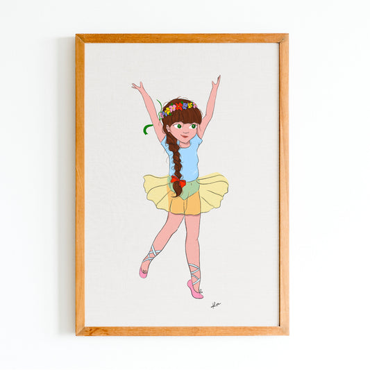 Illustration Ballerine "Lilibeth"