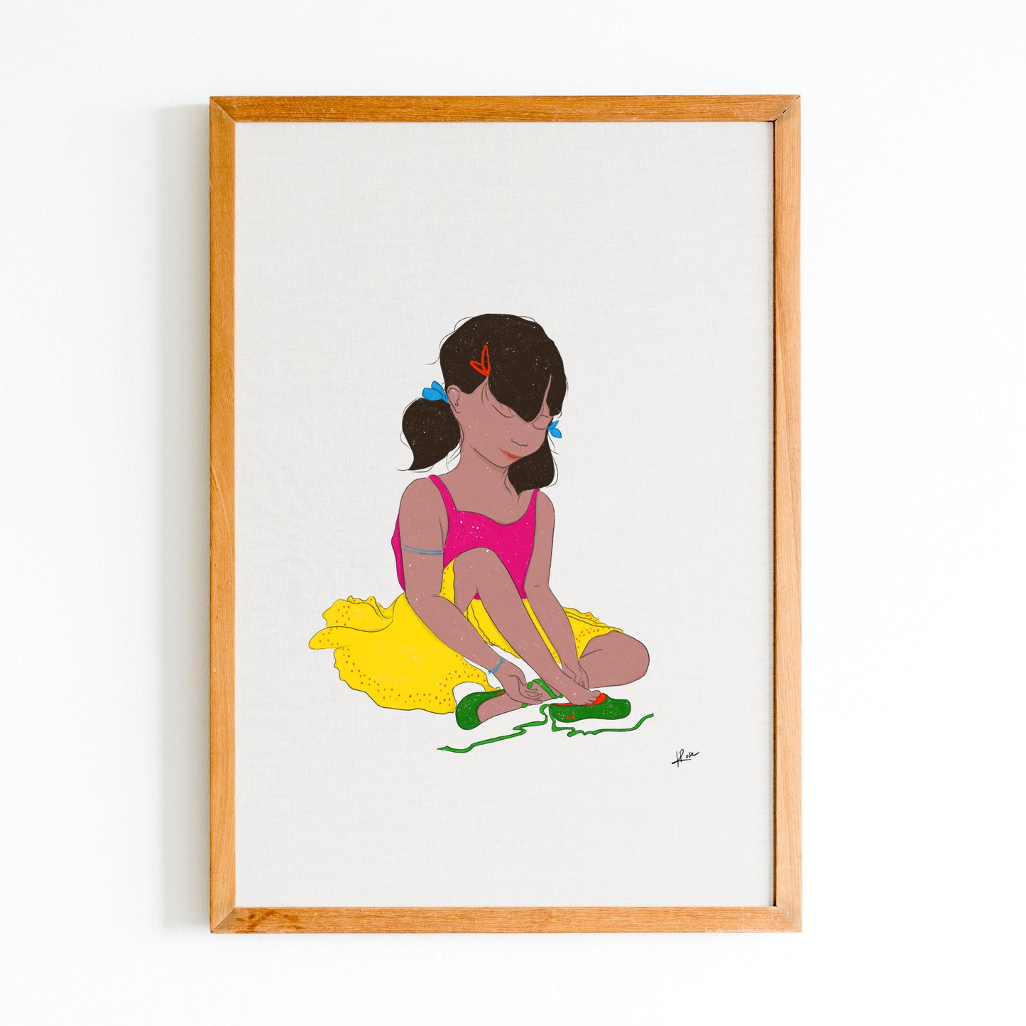 Illustration Ballerine "Shari"