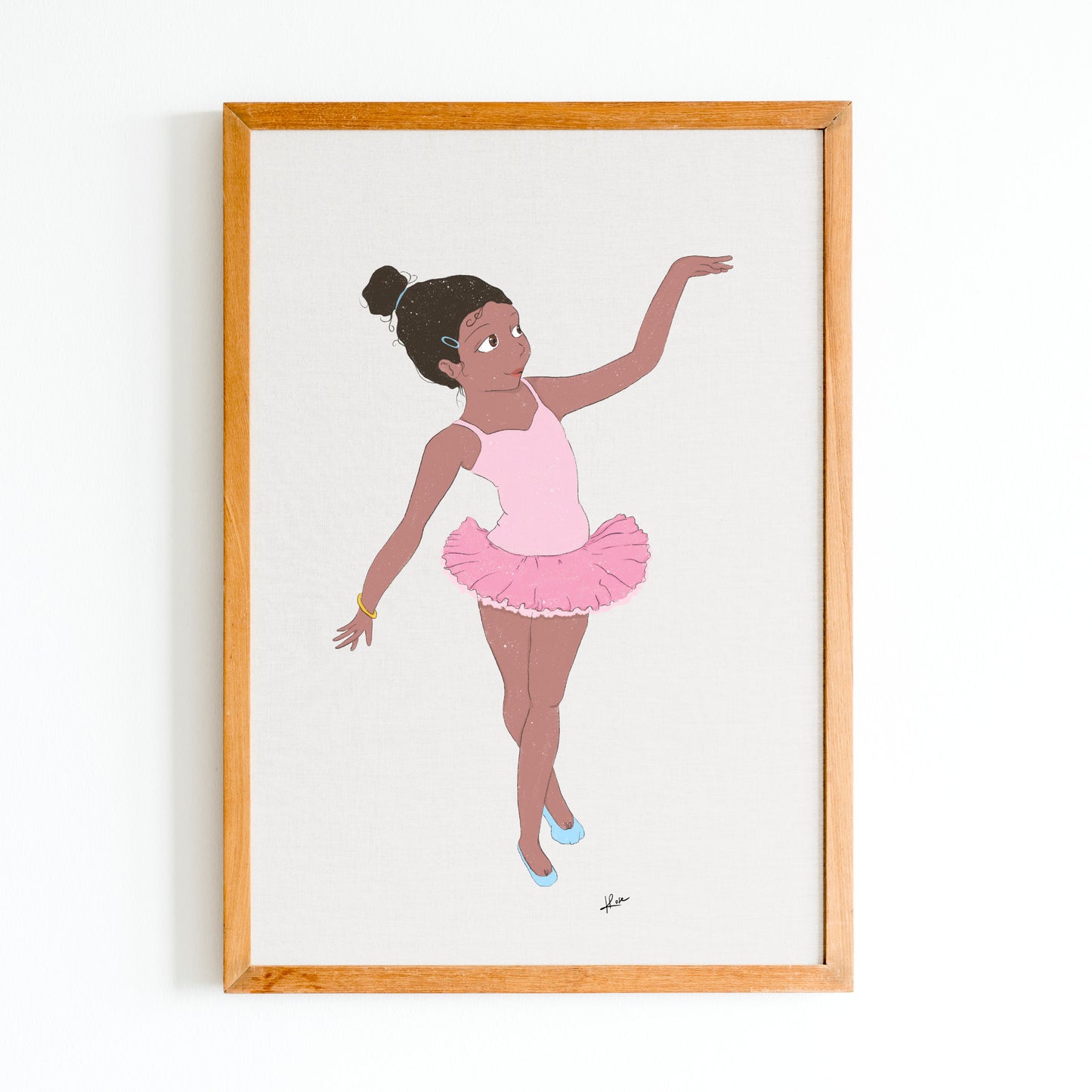 Illustration Ballerine "Zoe"
