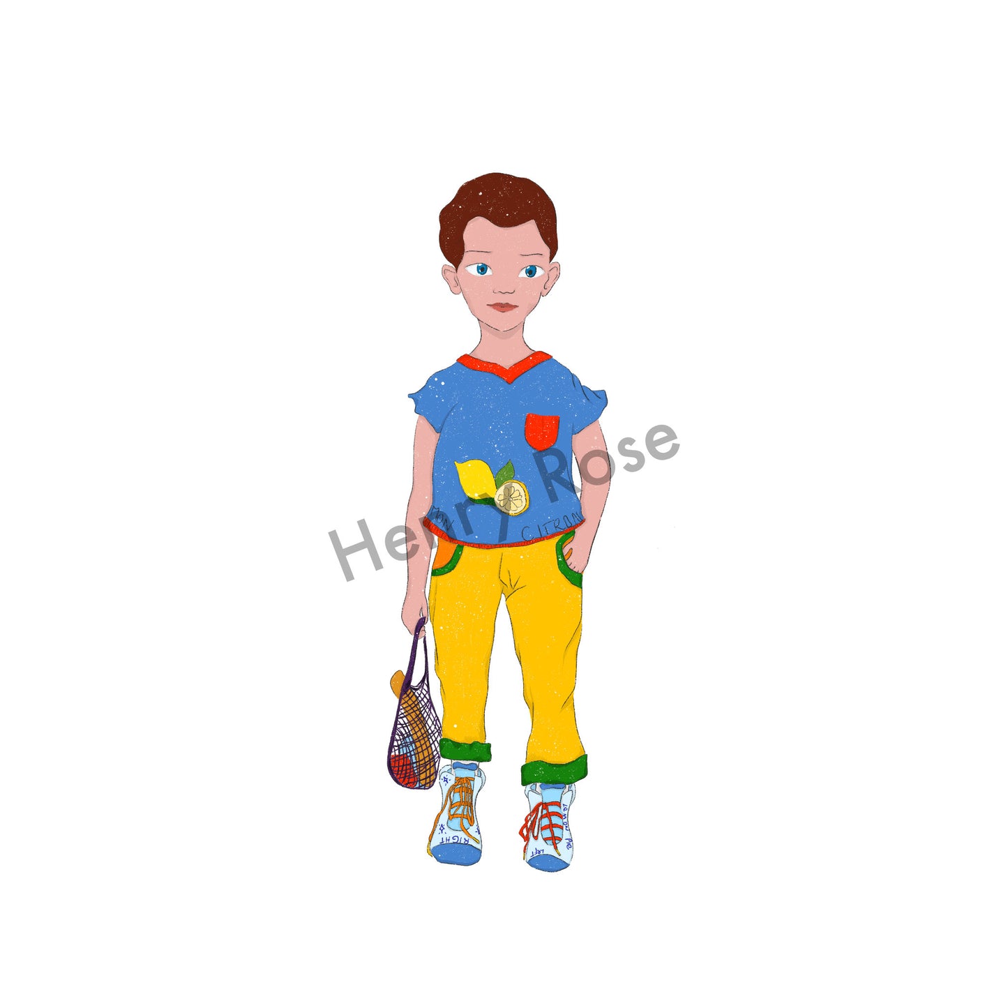 Illustration "Jack fait les courses"