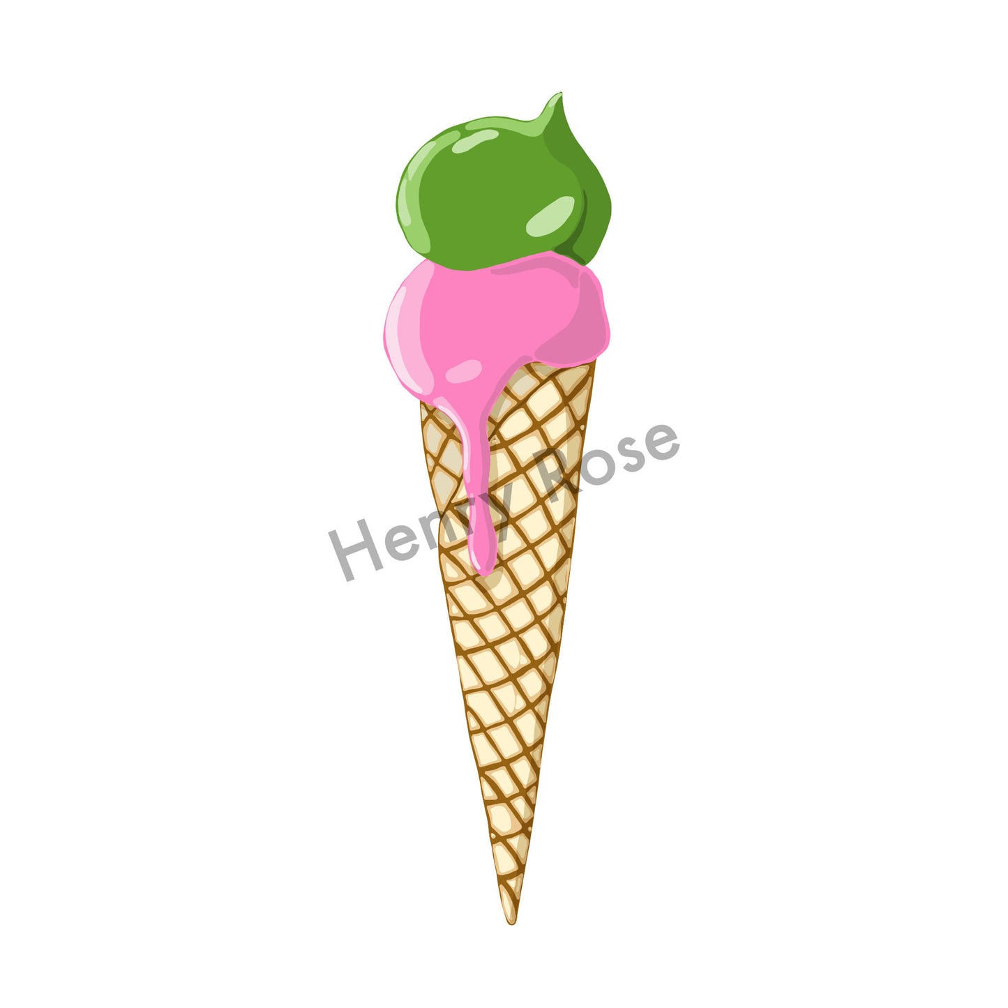 Illustration "Ice-Cream Cone"