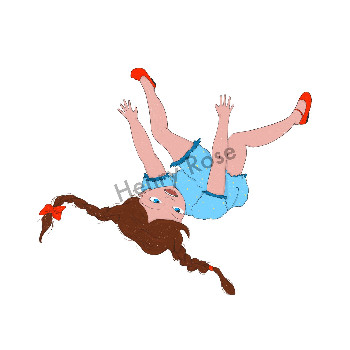 Illustration "Mila est morte de rire"